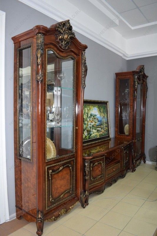 Витрина Джоконда корень дуба глянец | изображение 3