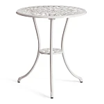 Комплект Secret De Maison Waltz of flowers (стол +2 стула), алюминиевый сплав, D60/H67, 52Х40Х89см, butter white | изображение 1