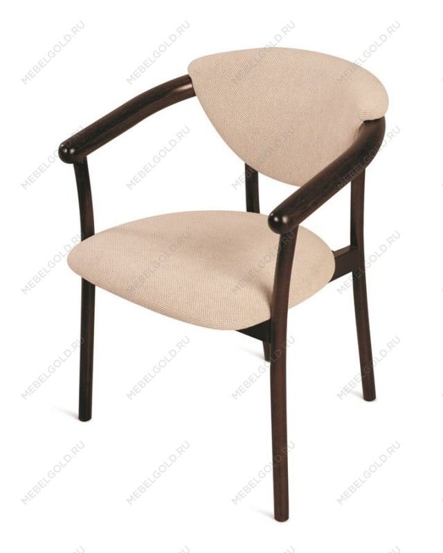 Кресло венское Виенна (темный тон/бежевый М02) | изображение 1