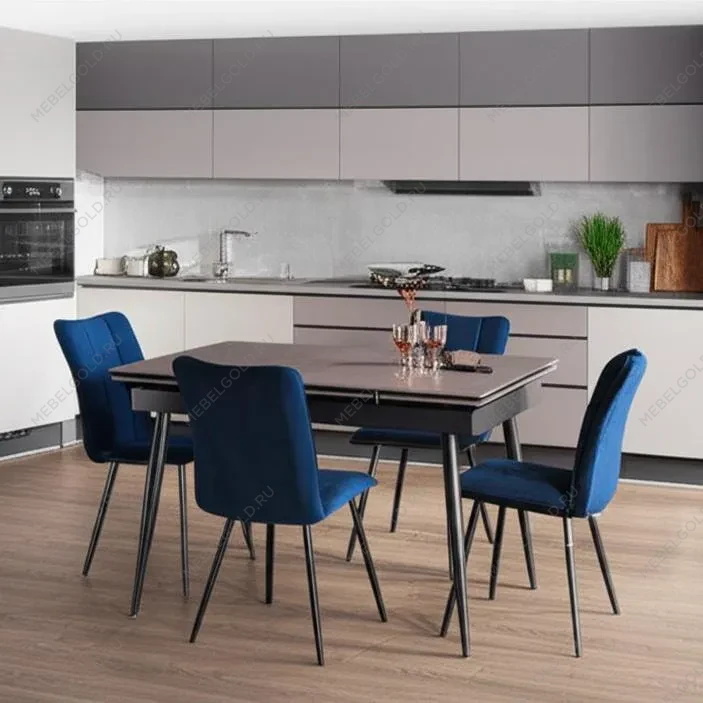 Стул обеденный Medeo, LT, велюр, Blue (синий), 45х56х89 см | изображение 10