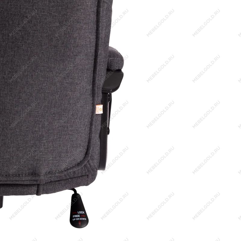 Кресло BERGAMO хром (22), ткань, темно-серый, F68 | изображение 14