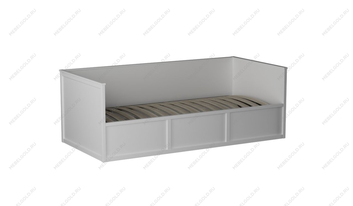 Кровать 900 с подъемным механизмом, Фрея (2082*990*744) Белый, 12523 | изображение 2