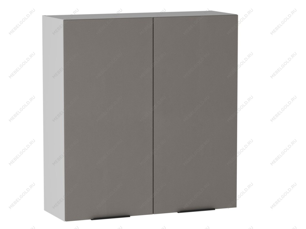 Шкаф 960 2-х дверный ШГ-90, Ватель (900*316*960) Экокожа Мокко, 24464