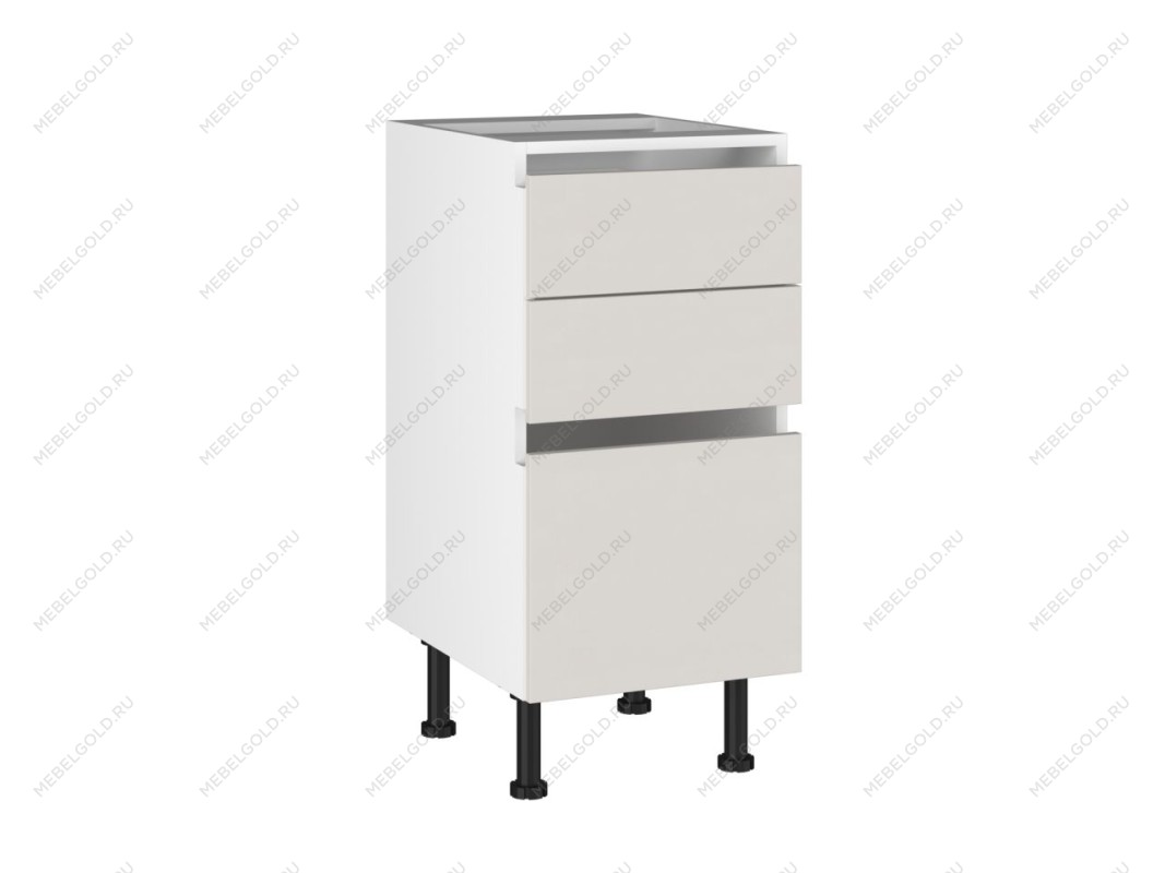 Стол с ящиками СЯ-40, Виста (400*523*870) Экокожа Белый, 26217