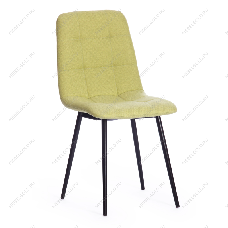 Стул CHILLY MAX, ткань/металл, 45 х 54 х 90 см, фисташковый 64/черный