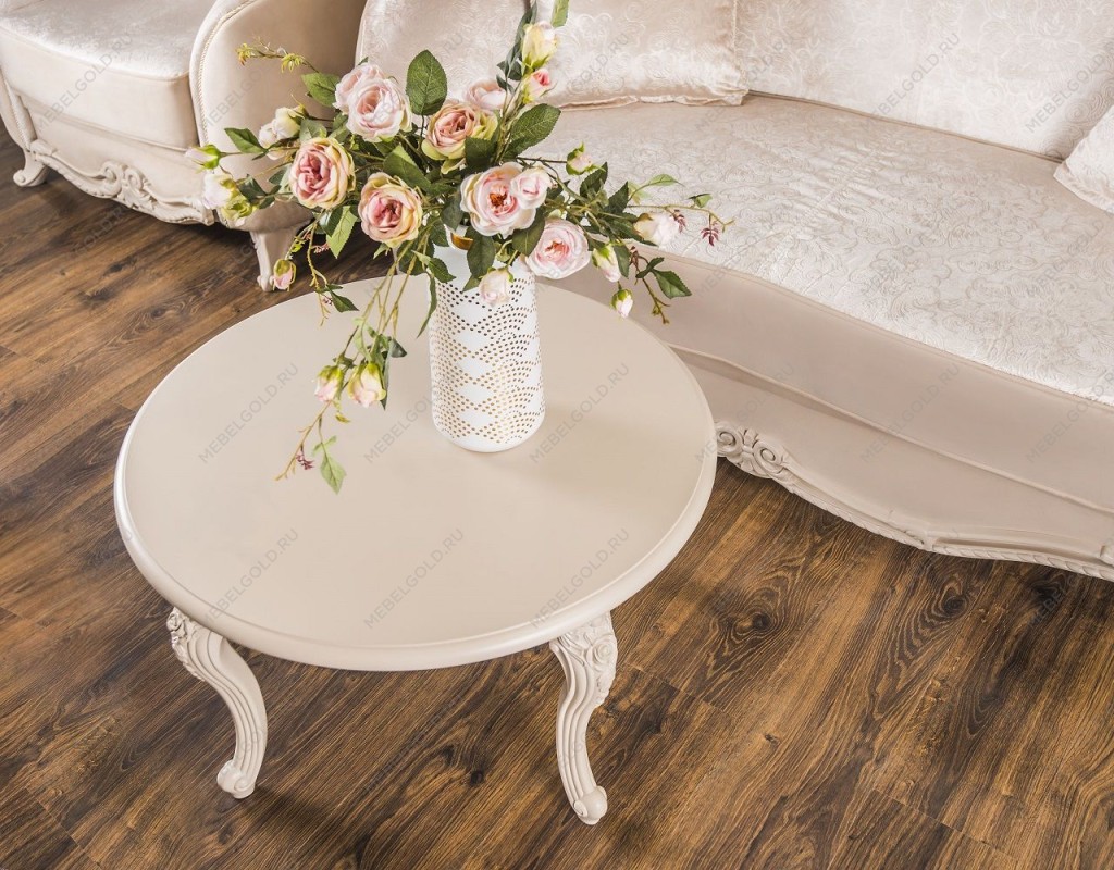 Столик круглый Мокко бежевый | изображение 5