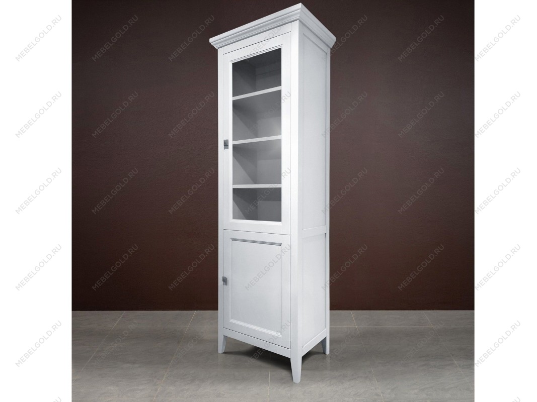 Библиотека 1 дверная правая Manhattan (Белый) | изображение 2