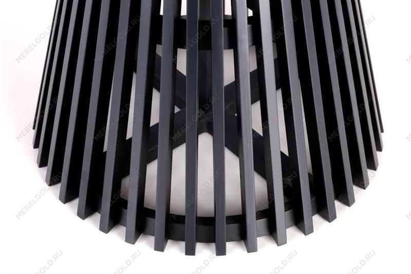 Стол обеденный Halmar MIYAKI 120 (дуб натуральный/черный) | изображение 3