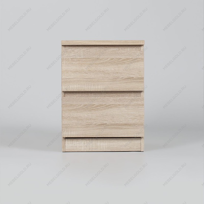 МАЛЬТА тумба ИКЕА / IKEA 2 ящика 40х54 сонома | изображение 2