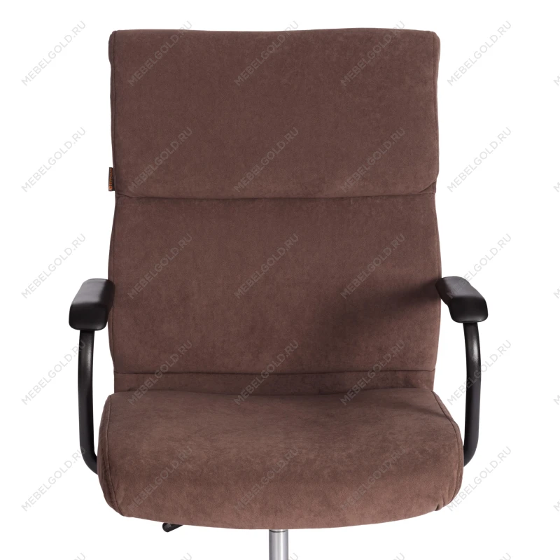 Кресло BENEFIT, флок, коричневый, 6 | изображение 5