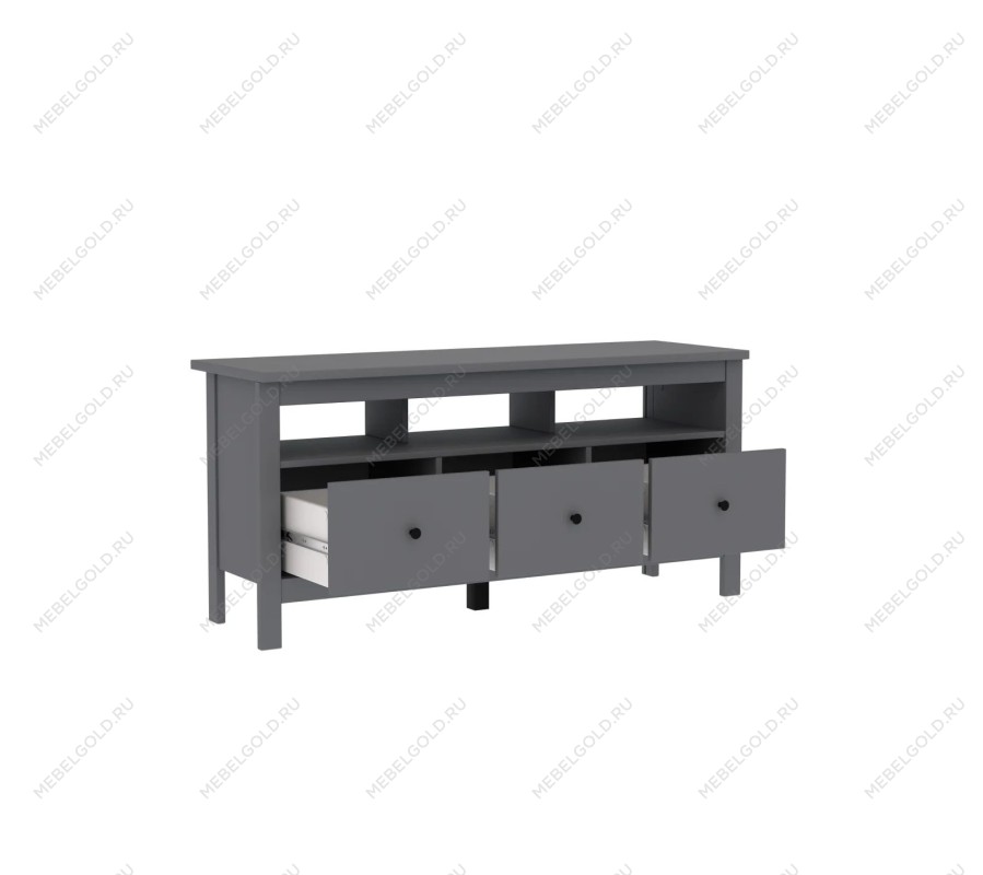 САГА тумба 3 ящика серая | изображение 2