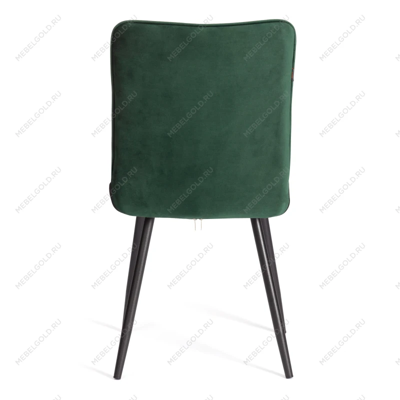 Стул обеденный Bari (2 шт. в упаковке), LT, велюр, Deep Forest (изумруд), 41х55х89 см | изображение 3
