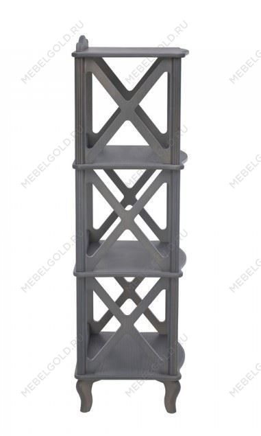 Этажерка-стеллаж Джульетта-3 (серый ясень ) | изображение 1