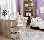 КАСТОР (KULLEN) стол письменный ИКЕА / IKEA 3 ящика 116х65 сонома | изображение 6