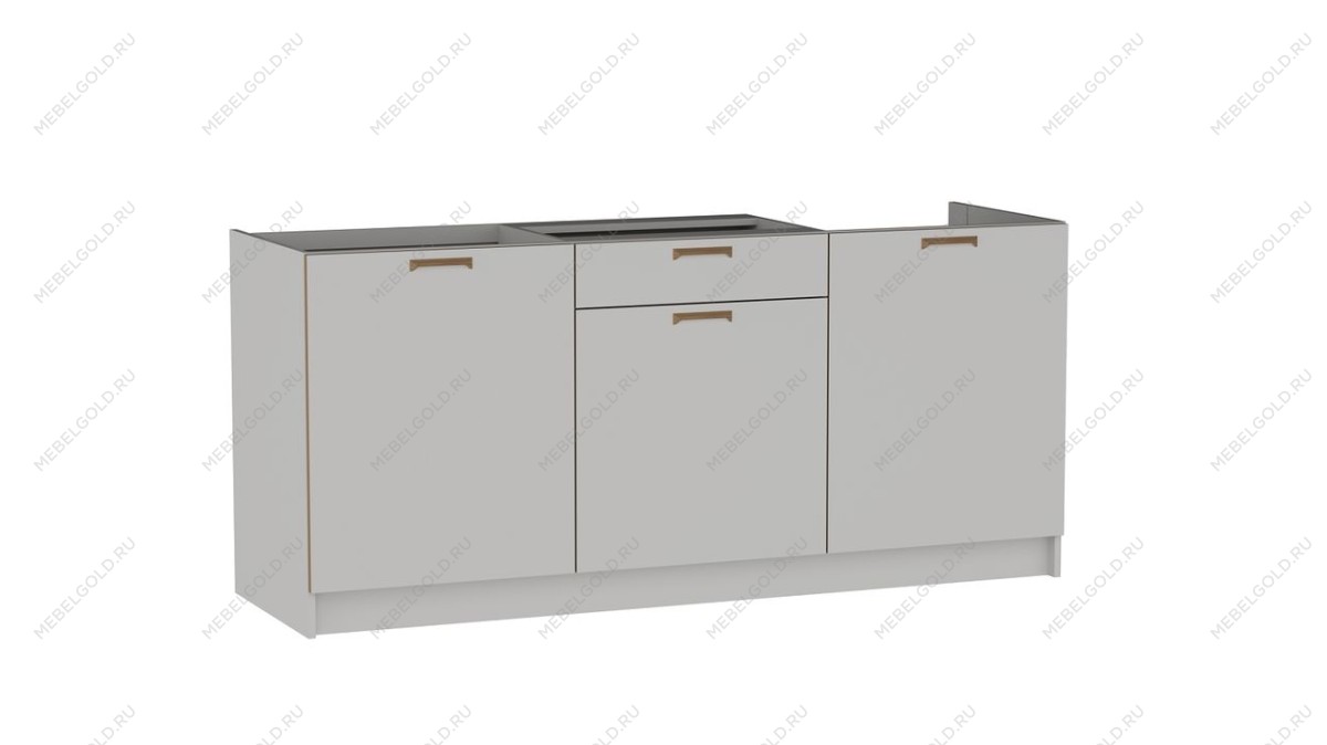 Стол С-180, Смарт (1800*566*820) Серый, 22603