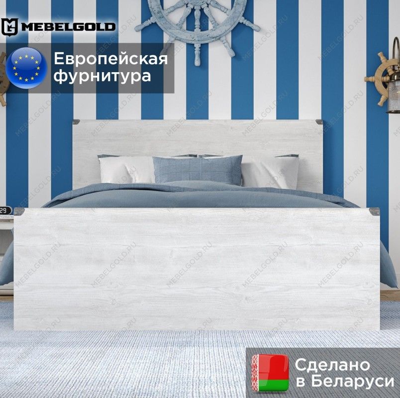 Кровать Индиана JLOZ/160x200 сосна каньон | изображение 1