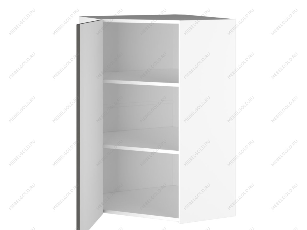 Шкаф 960 ШУ-60, Виста (600*600*960) Экокожа Серый, 26658 | изображение 1