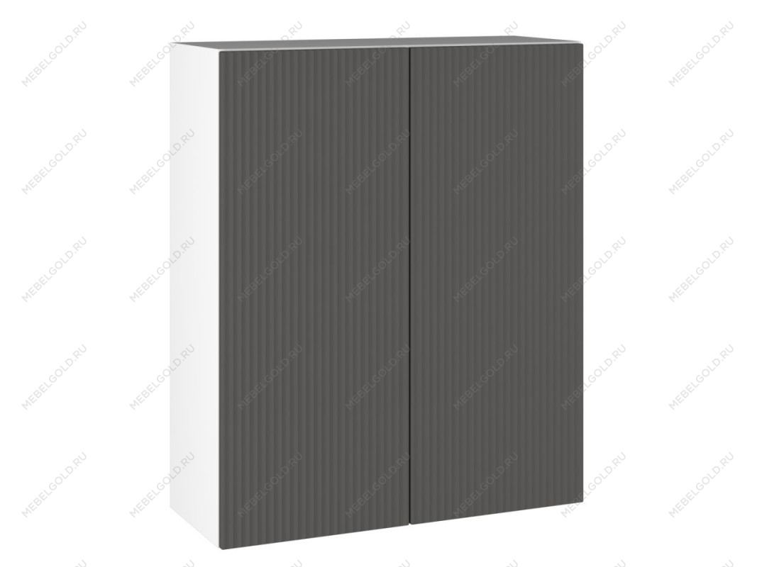 Шкаф 960 ШГ-80, Виста (800*316*960) Экокожа Серый, 26659