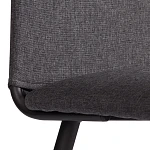 Стул обеденный La Rousse (2 шт. в упаковке), NEW, ткань рогожка, тёмно-серый, F68, 45х55х93 см | изображение 6