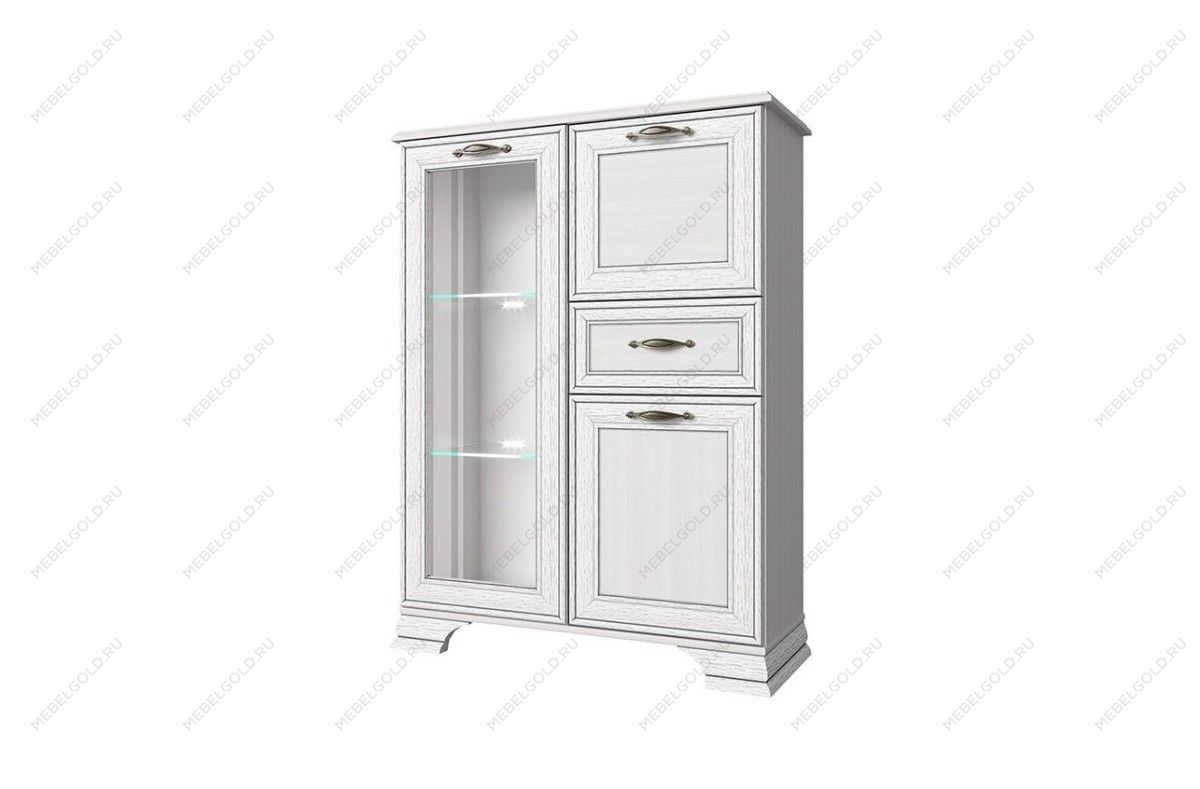 Тумба Тиффани 1V2D1S вудлайн кремовый - Выставка Балашиха