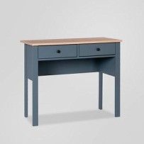 САГА стол туалетный 92х45 темно-бирюзовый/ясень