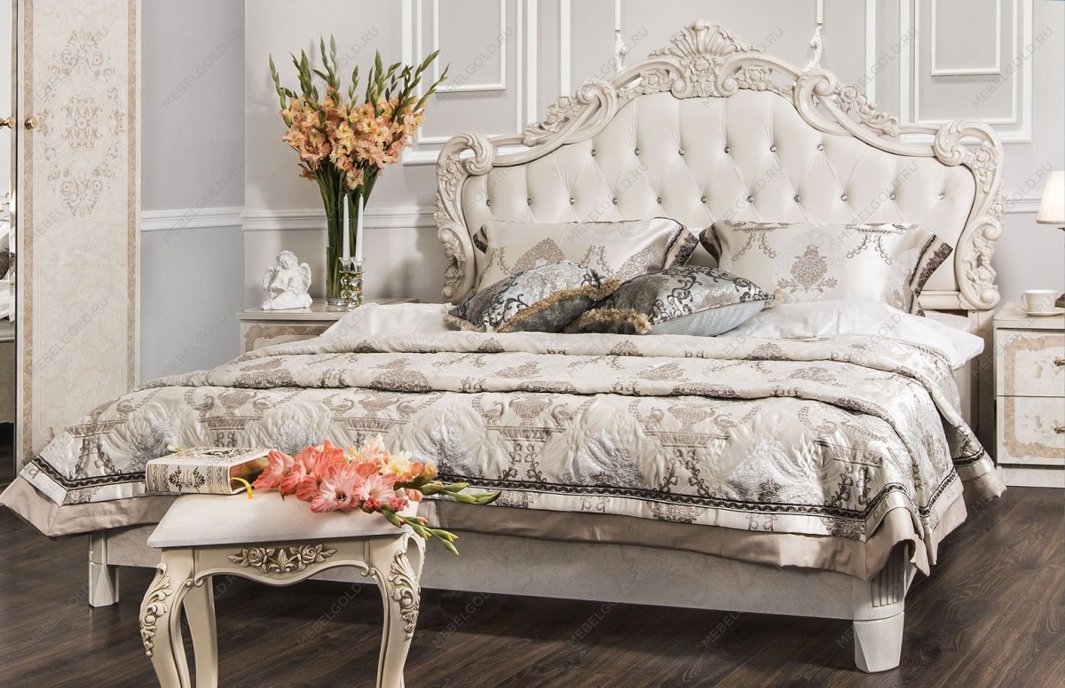 Спальня Патрисия крем корень глянец | изображение 1