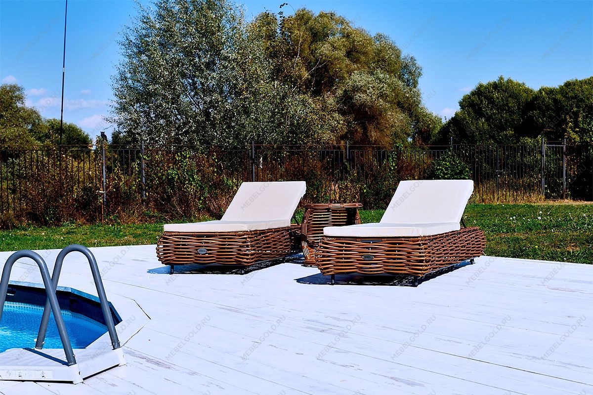 MOKKA MAJORCA Шезлонг, цвет капучино | изображение 8