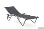 Шезлонг Hera алюминиевый, антрацит | изображение 2
