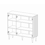 Тумба Лоренсо Графит МН-043-05 | изображение 1