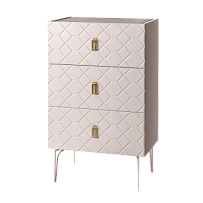 Комод Bogemia Farfalle (Слоновая кость) (Lakobel/Золото) БМКМ-1(Fa)