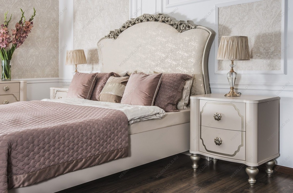 Кровать Лали 160x200 см бежевый | изображение 1