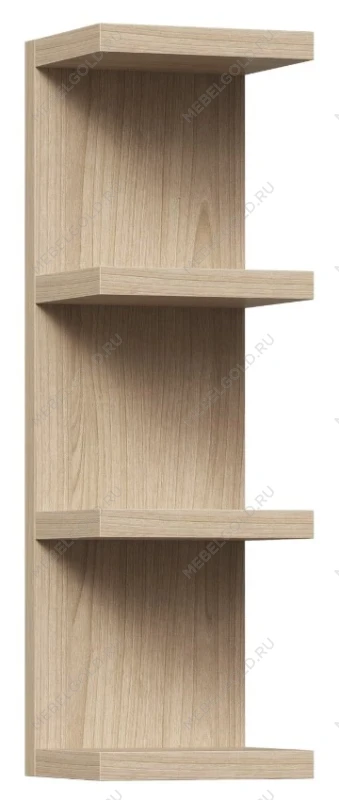 КАЛЛАКС / ФОРА Полка настенная ИКЕА / IKEA 100Е, дуб беленый