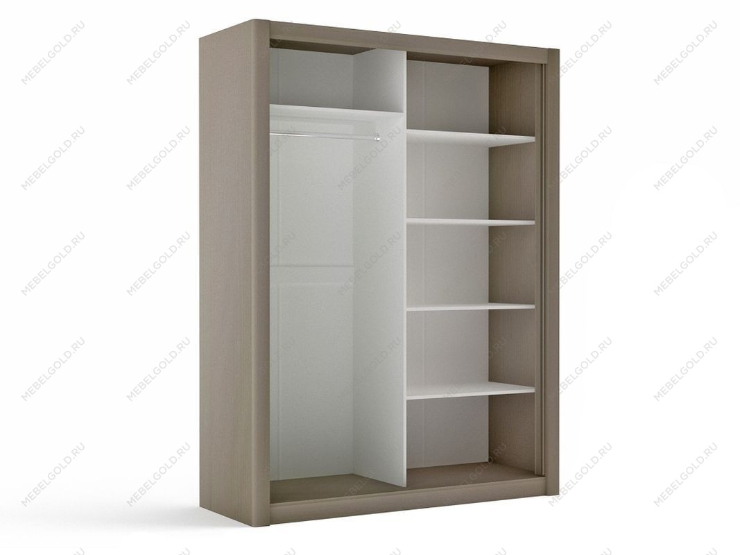 Шкаф-купе 2-х дверный, Лацио (1752*630*2300) Серый камень, 11009 | изображение 2