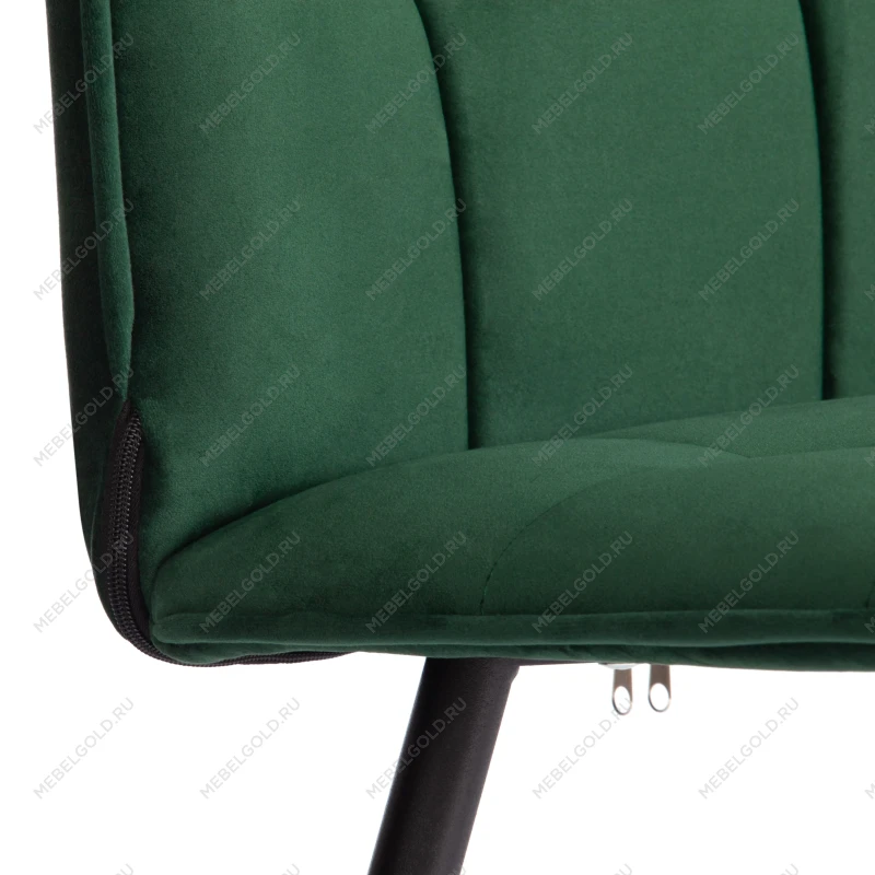 Стул обеденный Bari (2 шт. в упаковке), LT, велюр, Deep Forest (изумруд), 41х55х89 см | изображение 8