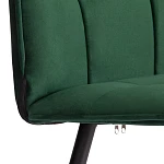 Стул обеденный Bari (2 шт. в упаковке), LT, велюр, Deep Forest (изумруд), 41х55х89 см | изображение 8