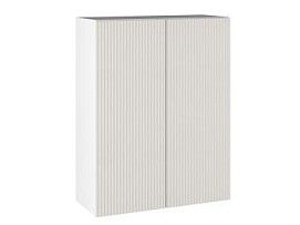 Шкаф 960 ШГ-75, Виста (750*316*960) Экокожа Белый, 26324
