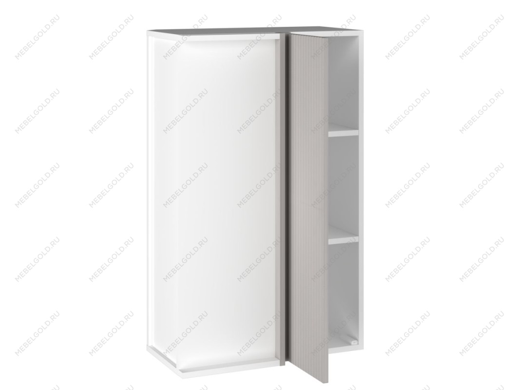 Шкаф 960 ШВП-60 правый, Виста (600*350*960) Экокожа Бежевый, 26519 | изображение 1