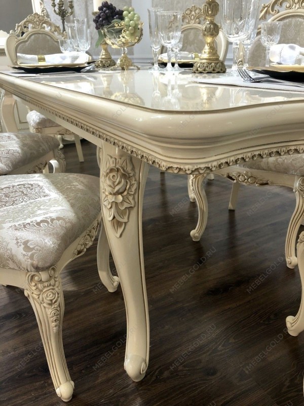 Стол Джоконда крем глянец | изображение 4