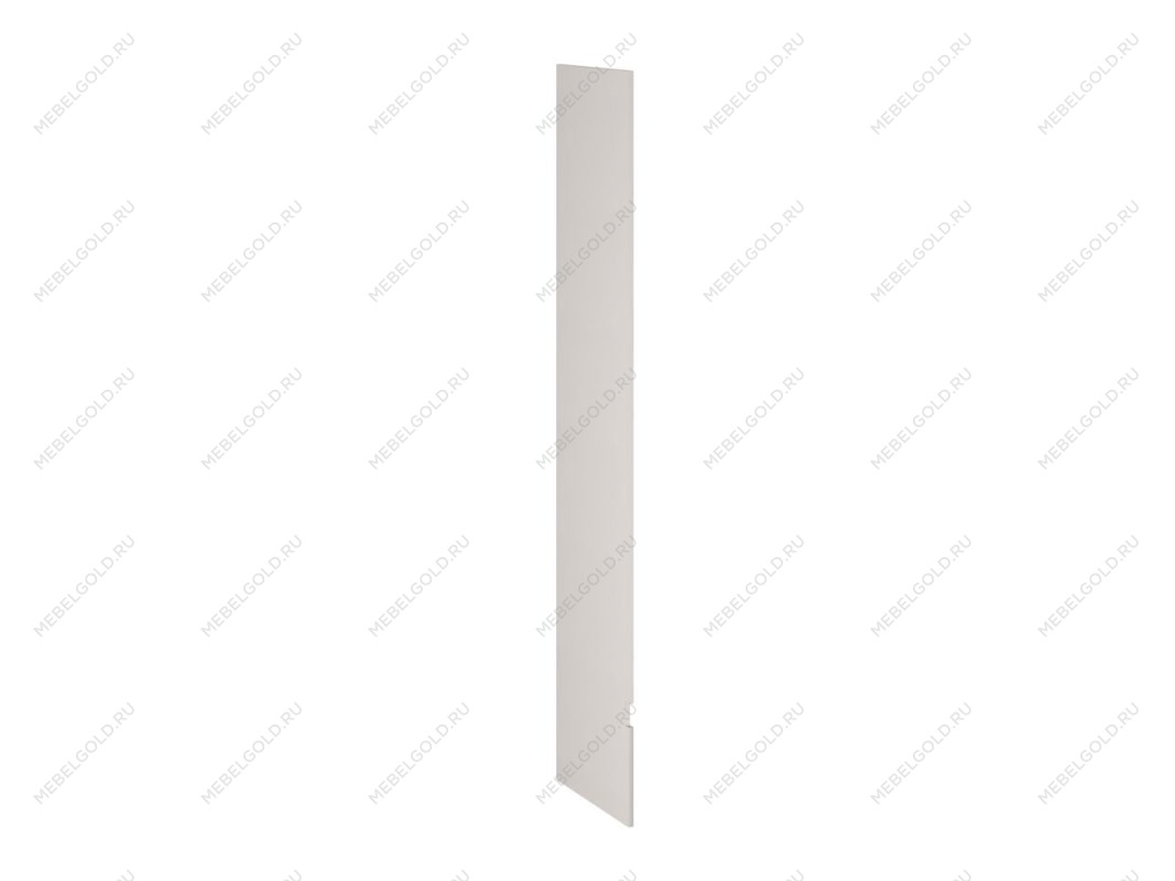 Бок замена шкафа-пенала 960 П-1 левый, Виста (16*570*2306) Экокожа Белый, 25668