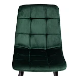 Стул CHILLY (mod. JSC-220), Велюр/металл, 44,5х52,5х88 см, dark green (темно-зеленый) HLR57 / черный | изображение 6