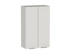 Шкаф 960 2-х дверный ШГ-60, Берта (600*321*960) Экокожа Белый, 25335
