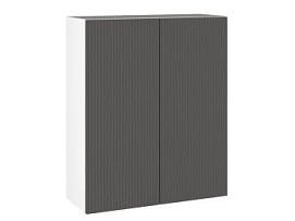 Шкаф 960 ШГ-80, Виста (800*316*960) Экокожа Серый, 26659