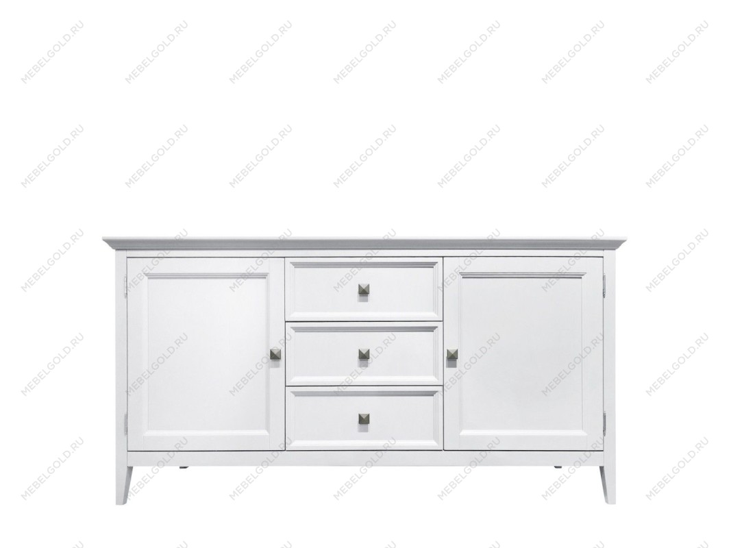 Комод 2 дверки 3 ящика Manhattan (Белый)