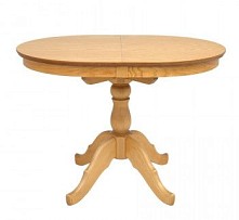 Стол обеденный Овальный-0110 (светлый тон)