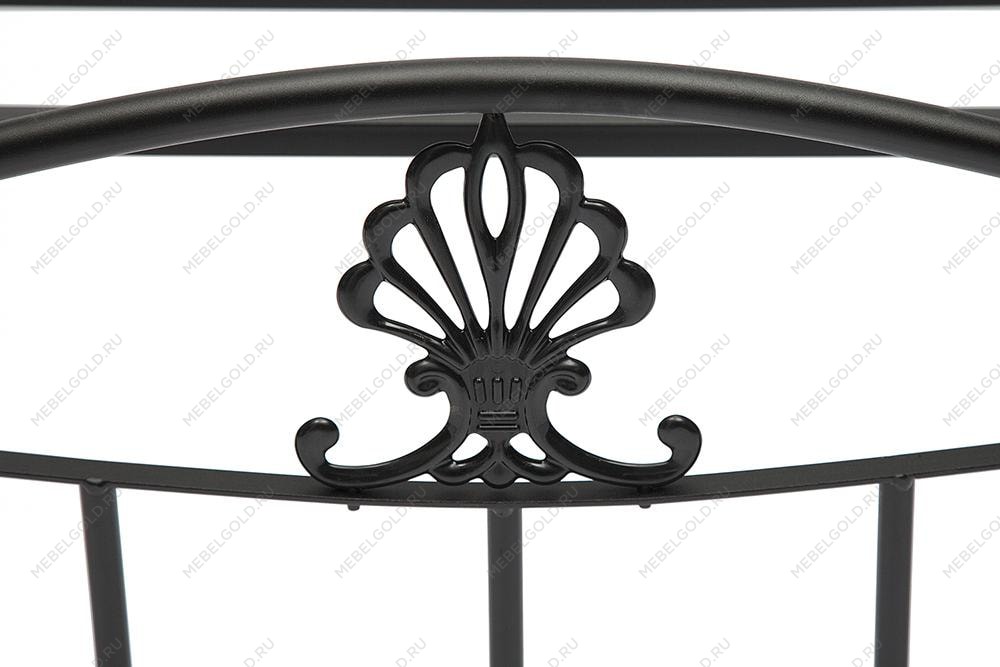 Кровать РУМБА Черный, Коричневый 160х200 | изображение 4