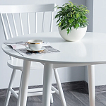 Стол обеденный Signal LARSON 90 (белый) | изображение 2