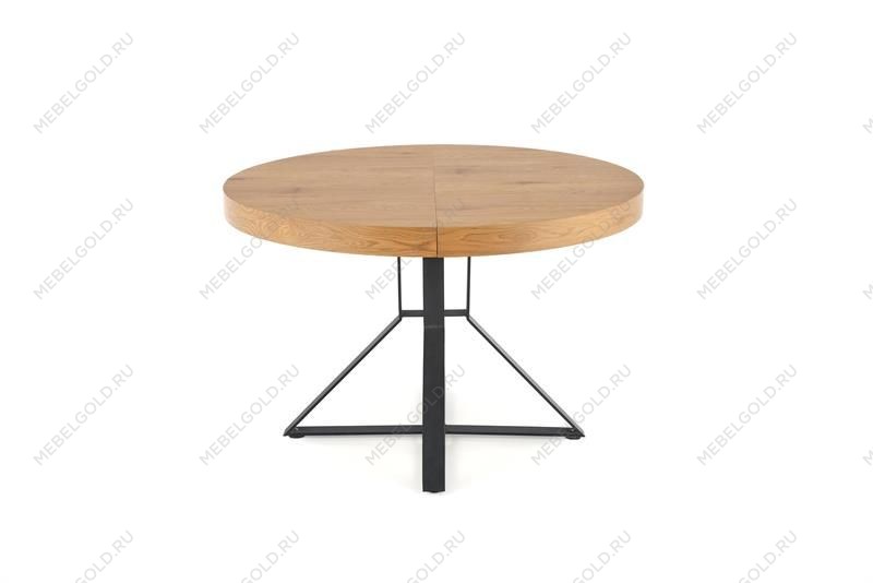 Стол обеденный Halmar MERCY раскладной (дуб золотой/черный)