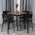 Стул JOLLY (mod. XRB-096-B2), пластик, черный (black), 46 х 50,5 х 78 см | изображение 12