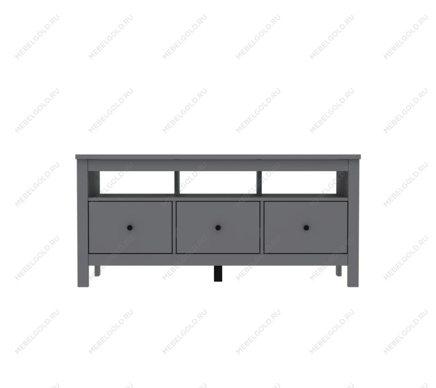 САГА тумба 3 ящика серая | изображение 1