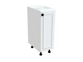 Стол С-30, Бьянка (300*470*820) Белый, 21105